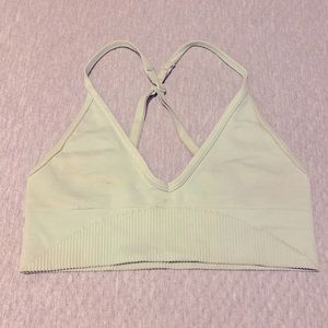 Limited edition color ebb to street bra from lululemon athletica - seafoam green